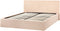 ORBEY - Bed met opbergruimte - Beige - 140 x 200 cm - Bouclé