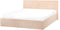 ORBEY - Bed met opbergruimte - Beige - 140 x 200 cm - Bouclé