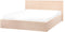 ORBEY - Bed met opbergruimte - Beige - 160 x 200 cm - Bouclé
