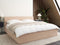 ORBEY - Bed met opbergruimte - Beige - 180 x 200 cm - Bouclé