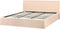 ORBEY - Bed met opbergruimte - Beige - 180 x 200 cm - Bouclé