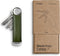 Orbitkey 2.0 Sleutel Organizer - Cactus Leather Green
