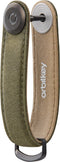Orbitkey 2.0 Waxed canvas sleuteletui khaki green