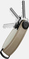 Orbitkey Key Organizer 2.0 pebbled leather ecru