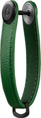 Orbitkey Key Organizer 2.0 pebbled leather emerald