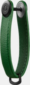 Orbitkey Key Organizer 2.0 pebbled leather emerald