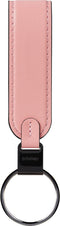 ORBITKEY | Luxe Sleutelhanger | Echt leder | Autosleutelhanger | Ring V2 | Roze