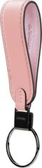 ORBITKEY | Luxe Sleutelhanger | Echt leder | Autosleutelhanger | Ring V2 | Roze