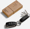 Orbitkey Sleutelhouder / Sleutelhanger - Cactus Leather Key Organiser - Zwart