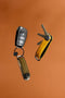 Orbitkey Sleutelhouder / Sleutelhanger - Leather Key Organiser 2.0 - Geel
