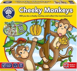 Orchard Toys - Cheeky Monkeys - Aap telvaardigheden spel - vanaf 4 jaar