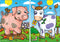 Orchard Toys - First Farm Friends - 2 puzzels in boerderijdieren thema - vanaf 2 jaar