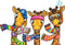 Orchard Toys Giraffes In Scarves