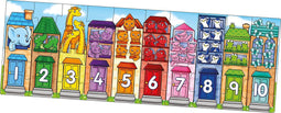Orchard Toys - Number Street - 20-delige straat puzzel - inclusief grote poster - vanaf 2 jaar