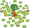 Orchard Toys - Nutty Numbers - Educatief spel - Ontwikkel getal herkenning en tellen - vanaf 4 jaar