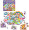 Orchard Toys - Unicorn Fun Game - 3 in 1 - koppel en geheugenspellen - eenhoorn thema - vanaf 4 jaar
