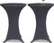 vidaXL - Tafelhoes - stretch - 4 - st - 70 - cm - antraciet
