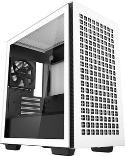 DeepCool CH370 WH - Mini Tower PC - Micro ATX Mini-ITX - Gehard glas wit