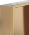 vidaXL - Douchenis - 32x32x9 - cm - roestvrijstaal - geborsteld - goudkleurig