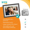 Pora&Co - Digitale fotolijst - WiFi met Frameo App - 10,1 inch HD IPS - Bruin