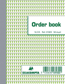 Orderboek Exacompta 135x105mm 50x2vel
