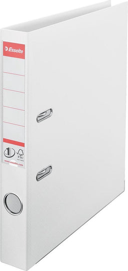 Ordner Esselte Vivida A4 50mm PP wit - 10 stuks