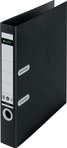 Ordner Leitz 180° Recycle A4 50mm karton zwart - 10 stuks000101677366/