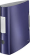 Ordner leitz style 1108 75mm titaniumblauw - 5 stuks