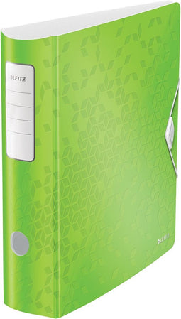 Ordner Leitz WOW 180° Active A4 82mm PP groen - 5 stuks