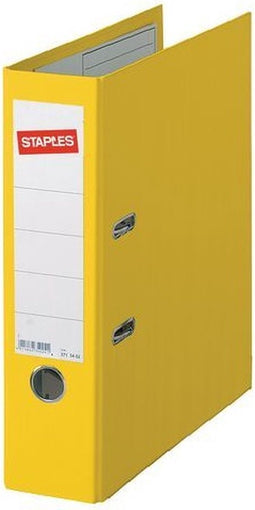 Ordner office a4 breed geel