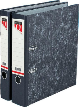 Ordner Quantore A4 50 mm karton gewolkt