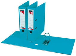 Ordner Quantore a4 80mm pp turquoise - set 10 stuks