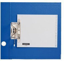 ORDNERALFABET QUANTORE 2-GAATS 18X23 PP GRIJS