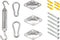 Feel Furniture - Schaduwdoek - bevestigingsset - RVS