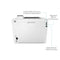 HP Color LaserJet Enterprise M455dn - All-in-One - 49 ppm - Wit