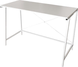 Bureau Stoer - laptoptafel - computertafel - industrieel - wit