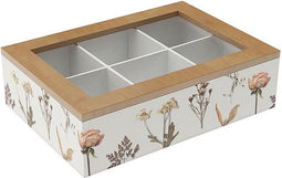 Box for Infusions Versa Hout 17 x 7 x 24 cm