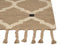 ORENCIK - Laagpolig vloerkleed - Beige - 160 x 230 cm - Jute