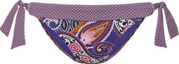 CYELL PRETTY PAISLEY - Bikinibroekje Laag met Strik - Paars - Maat 36