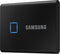 Samsung Portable T7 Touch - Externe SSD - 1 TB - USB C 3.2 - Vingerafdrukbeveiliging - Zwart