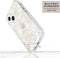 Selencia Hoesje Geschikt voor iPhone 13 Mini Hoesje - Selencia Zarya Fashion Extra Beschermende Backcover - goud