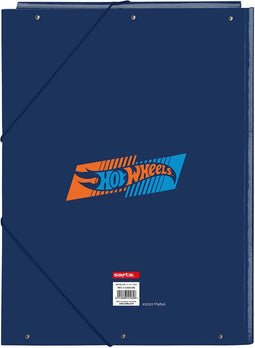 Organiser Map Hot Wheels Speed club Oranje Marineblauw A4