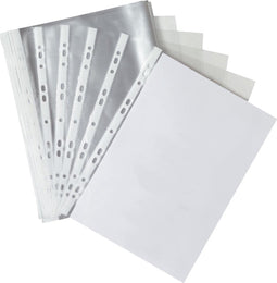 Organiser Map Q-Connect KF01955 Transparant A4 (100 Stuks)