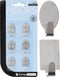 Organizer Haakjes - 6 stuks - RVS