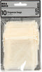Organza zakjes off-white afm 7x10 cm 10stuks