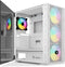 Savio Raptor X1 ARGB - Midi Tower PC - ATX EATX ITX micro ATX - Wit