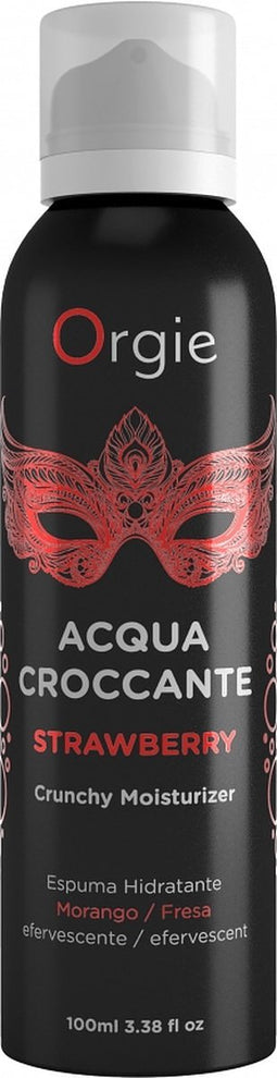 Orgie - Acqua Croccante Crunchy Mousse Aardbei 150 ml