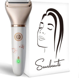 Sansbeauté Ladyshave - Scheerapparaat Vrouw - Draadloos Waterproof - Inclusief E-book (1 stuk)