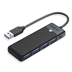 Orico Hub USB-A 4 ports USB-A 3.0 5 Gbit/s black