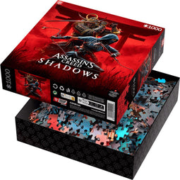 Assassin's Creed Shadows - Naoe & Yasuke Puzzel - Puzzel 1000 Stukjes Good Loot